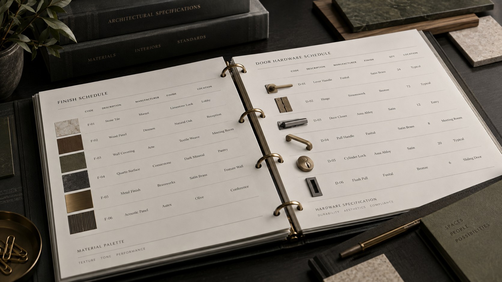 Representative project documentation setting