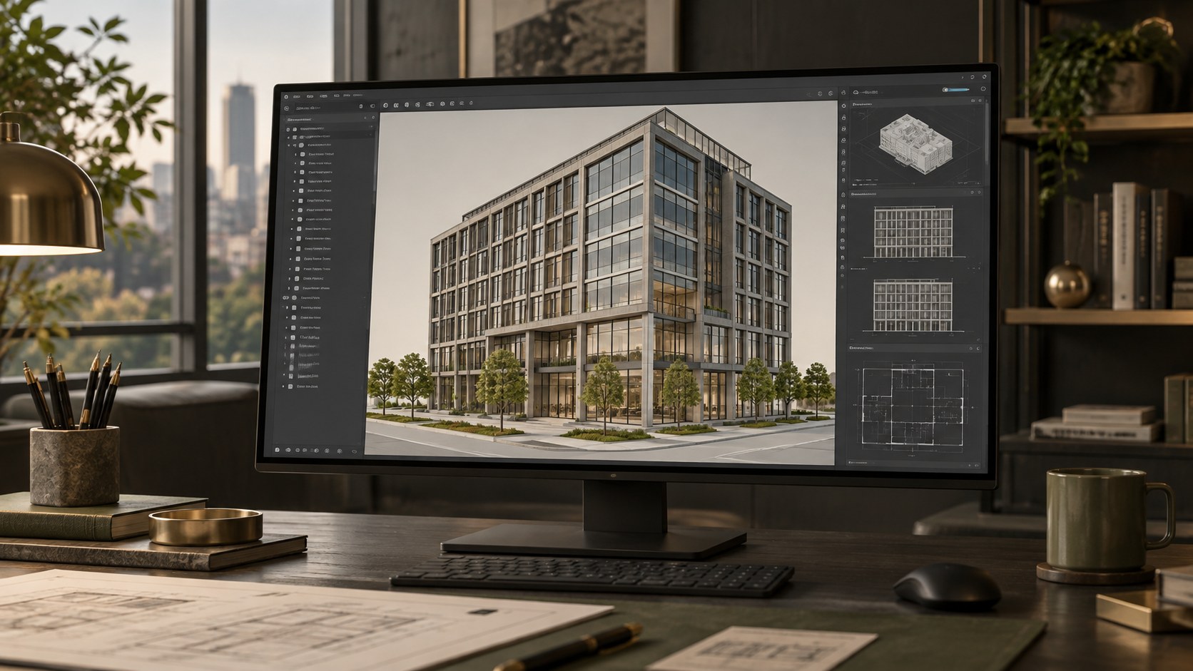 Representative revit / bim support setting